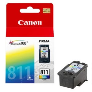 ✁ตลับหมึกแคนนอน canon 811 color สี 810 black ดำ ของแท้ใหม่100% จากศูนย์ มีกล่อง IP2770/ IP2772/ MP237/ MP245/ MP258/ MP