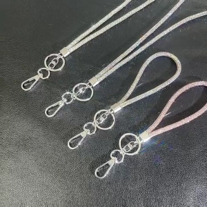 Điện thoại di động dây thạch dây điện thoại thời trang Crossbody chuỗi cho điện thoại di động linh hoạt Keychain phụ kiện