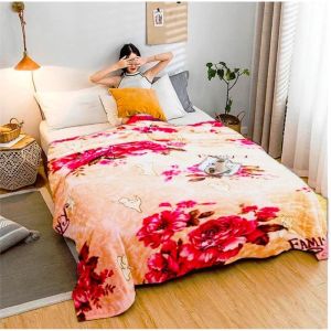 Selimut Bulu Dewasa Ukuran 180x200 Halus Lembut Cantik Termurah