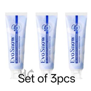 【Original & Set of 3pcs】EvoSnow 10% HAP Toothpaste 100g Blueberry Mint | Enamel Repair Whitening Sensitiv