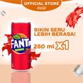 Fanta Rasa Stawberry Minuman Soda - Kaleng 250ml. 