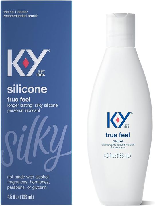 K-Y True Feel Silicone Lube Deluxe Personal Lubricant for Couples Men Women  Vaginal Moisturizer Hormone & Paraben Free Latex Condom Compatible Anal Sex  Silicone Lubricant - Lazada