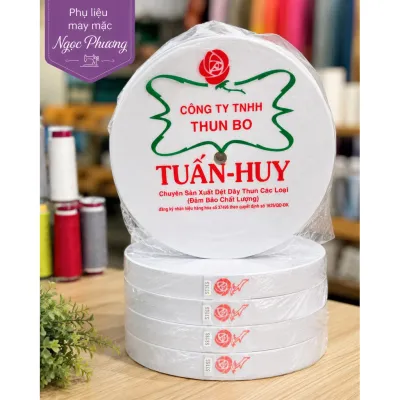 Thun lưng quần - Chun lưng quần Bông Hồng (1 cuộn khoảng 50m)