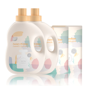 [2.5KG Set keluarga] BOTARE Cuci Baju Wangi Sakura 2kg+0.5kg Import Swedia Wangi Tahan/Lama Noda Pelik Tidak Masalah! perfume fragnance baking detergent & softener for laundry