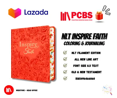 PCBS NLT Inspire Faith Bible Filament (COLORING & JOURNALING) All New Line Art - Holy Bible