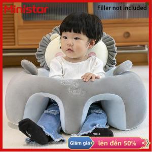 Ministar Trẻ học cách ngồi trên ghế sofa tập ngồi trên đệm đứng và học cách ngăn ghế ngã