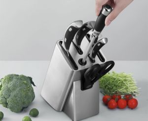 🔥READY STOCK Stainless Steel💥GOOD QUALITY!! Knife Storage Holder Knife Block