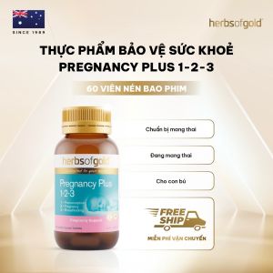 Viên Uống Pregnancy Plus 1-2-3 Herbs of Gold - Hộp 60 Viên