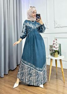 GAMIS TWILL TERBARU ABU-ABU BEST SELLER MODEL FLOY BUSUI FIENDLY BISA COD