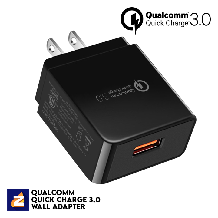 Qualcomm Quick Charge Charger USB Wall Adapter Single USB Port