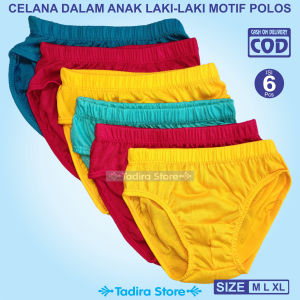 6 pcs celana dalam anak laki laki-sempak anak cowok