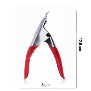 Gunting khusus potong kuku palsu tajam yang bagus alat pemotong fake nails nail art nail clipper cutter besar stainless steel premium nail extension aesthetic