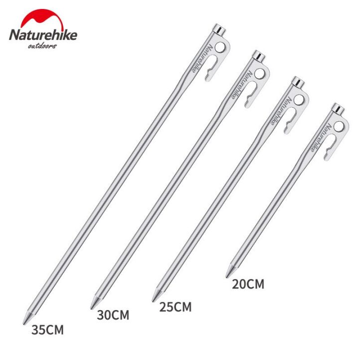 Naturehike Stainless Steel Peg Tent Stake Large Awning Tent Stake High