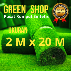 Rumput Sintetis Ukuran 2x20 M Pilihan Terbaik Buat Taman