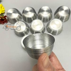 Khuôn NHÔM LÀM BÁNH BÒ BÔNG bánh bò da lợn 4.2 x 25cm- Combo 5 10 khuôn - Dụng cụ nhà bếp làm bánh