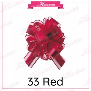RB356 Pull Flower Ribbon / Bunga Reben / Size S & L