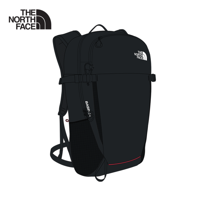 THE NORTH FACE NF0A8BKFKX71 APAC BASIN 24 BLACK BACKPACK | Lazada