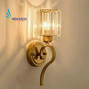 [VỪA RẺ - VỪA ĐẸP] Đèn tường pha lê trang trí nội thất sang trọng HÂN BÁCH