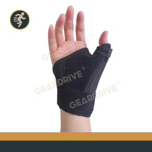 GEARDRIVE 1Piece Wrist guard thumb guard palm for arthritis Wrist sprains tendonitis Double splint support Wrist Brace Support Sprain Forearm Splint Band Strap Wristband Wrist Support Weight Lifting Gym Training Wraps