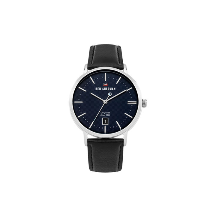 Ben Sherman Dylan Men Black Genuine Leather Strap Analog Watch WBS103UB  Lazada PH