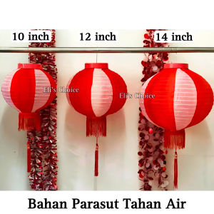 Lampion 17 Agustus PREMIUM OUTDOOR Lampion Rumbai Merah Putih Bahan Kain Tahan Air