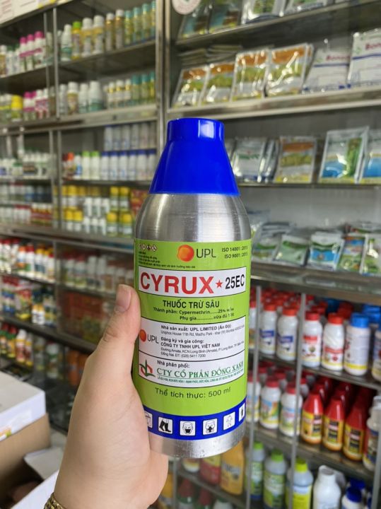 Thuốc Trừ Sâu - CYRUX 25EC - CHAI NHÔM - ẤN ĐỘ - UPL - 500ml | Lazada.vn