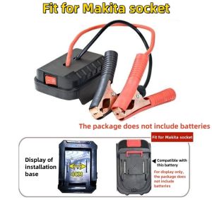 Konverter Pengisian Daya Starter Loncat Mobil untuk Baterai Lithium Makita Adapter Darurat Mobil