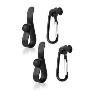 Set Of 4 High Strength Metal Clips And Keychains Bag Hanging Pendant For Hole Bags Ideal For Camping And Commuting