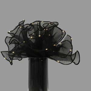 Better Home - Flower Wrapping Lampu LED Kertas Buket Kain 2 Meter White Black EMYBA