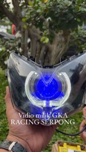 REFLEKTOR LAMPU DEPAN SUPRA X 125 BATMAN BILED LED