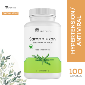 Naturethics Sampalukan Capsules All Natural Non GMO Herbal Food Supplement  Healthy Organic Rich in Ascorbic Acid Vitamin C Antioxidant Anti Cancer Immune System Booster Liver Detoxifier Anti Gout