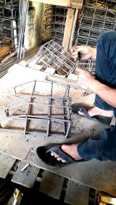 besi cor beton cakar ayam ukuran 40×40×15 besi 8mm(651) dan besi8mm (7.91)