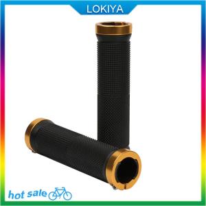 LOKIYA 1 cặp xe đạp đi xe đạp tay lái Grips đôi Grips xe đạp leo núi thanh cao su MTB Grips