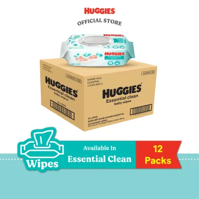 Huggies Baby Wipes Clean Care l Pure Clean l Essential Clean
