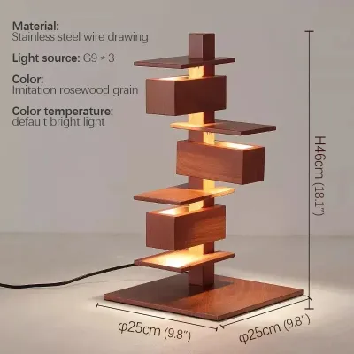 Taliesin Designer Floor Lamps Nordic Wood Living Rooms Bedrooms Hos Villas Decor Artistic Standard Indoor Lighting Fixtures
