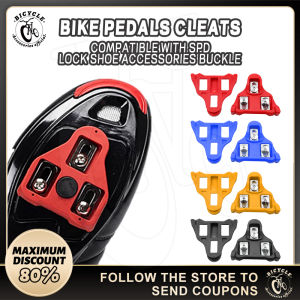 1 Pair Cleats Attachment Road Bike Pedals Cleats Plate Clip SH11 6° Float Compatible ALL SPD-SL