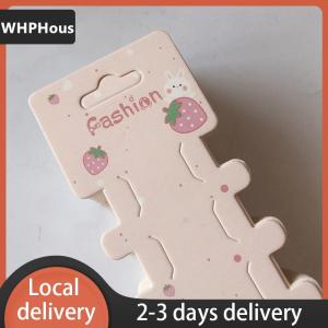 [COD] WHPHous Ship within 24 hours 50PCS Hairpin Long Paper Card Hairband Display Card For DIY Hair Jewelry Packing Hair Clip Hairband Bracelet Retail Price Tag