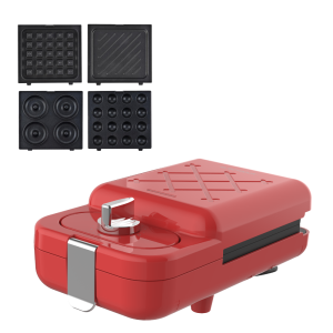 Electrova Waffle Maker with Timer Classic 50s Series