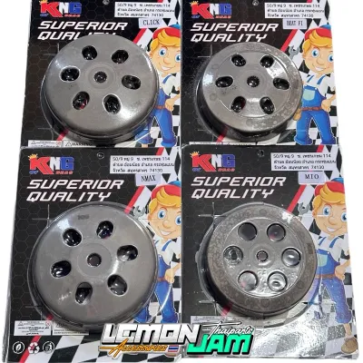 KINGDRAG CLUTCH BELL ( REGROOVED ) ALL MIO / M3 / CLICK 125 & 150 / BEAT FI / / NMAX V1 & V2 / AEROX