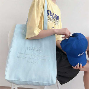 🌿 Bag Material: Pure cotton canvas Crafted from high-quality pure cotton canvas this bag offers a natural durable and breathable feel—perfect for everyday use with a touch of rustic charm!  🧼 Washing Instructions:  ❌ Do not machine wash. ✅ For partia