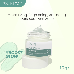 ASUKI Boost Glow Moisturizer 10gr - Menjaga Kelembapan dan Kesehatan Kulit
