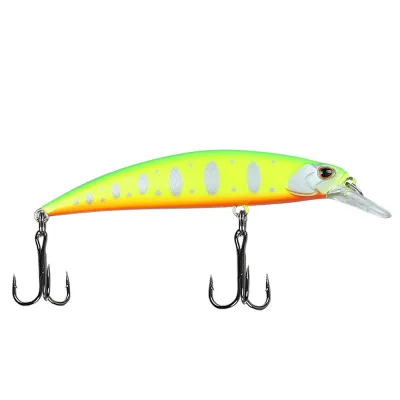Fishing Lure 13g/9.5cm Sinking Minnow Lure Hard Bait Fishing Gear Plastic Lure With 2 Trible Hook