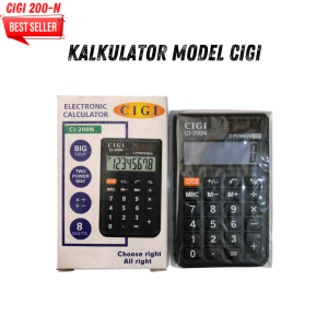 Kalkulator pocket 8 digit / Calculator cigi 200n / Kalkulator mini + dompet / Cod / Keep blessing