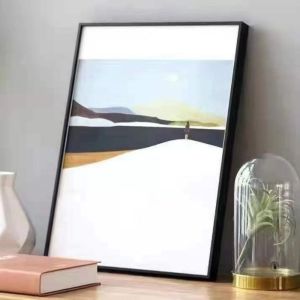 Woodify shops Original DIY Picture Canvas Oil Painting Aviation aluminum material Frame Diamond Painting Solid Aviation aluminum material Photo Frame Art Poster Picture Craft Home Wall Decoration