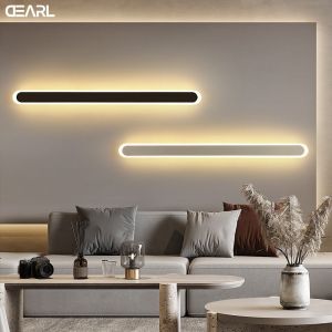 Đèn LED treo tường dài đèn dây phong cách Bắc Âu Đèn tường sang trọng Đèn tường phong cách Bắc Âu lối đi hành lang lối đi phòng khách phòng ngủ