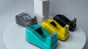 Multi-Color Tape Dispenser Mini Tape Cutter Student Stationery