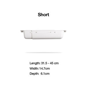 [HomeAmaze] Drawer Retractable Storage Box Layerable Drawer Organizer Drawer Divider Extendable Box