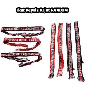 Ikat Kepala Rajut Batak / Ikat Pinggang Rajut / Souvenir Khas Batak / Sortali Rajut Batak / R B