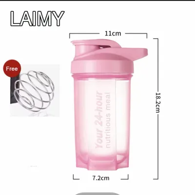 [HCM] Bình nước tập GYM bình lắc PROTEIN tập thể dục cầm tay 500ml - LAIMY