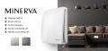 Bộ Công Tắc, Ổ Cắm Vuông (Màu Trắng) Minerva - Panasonic. 